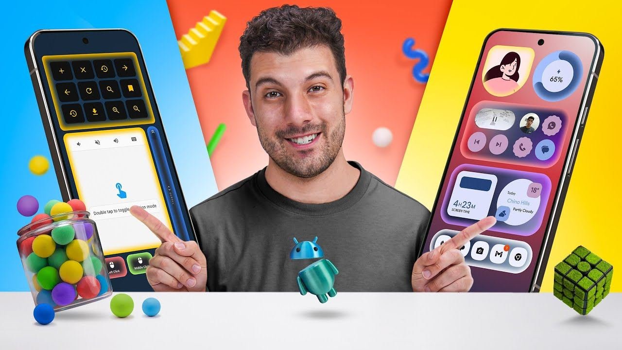 HowToMen's Top 15 Best Android Apps video, opening at the Any Command segment