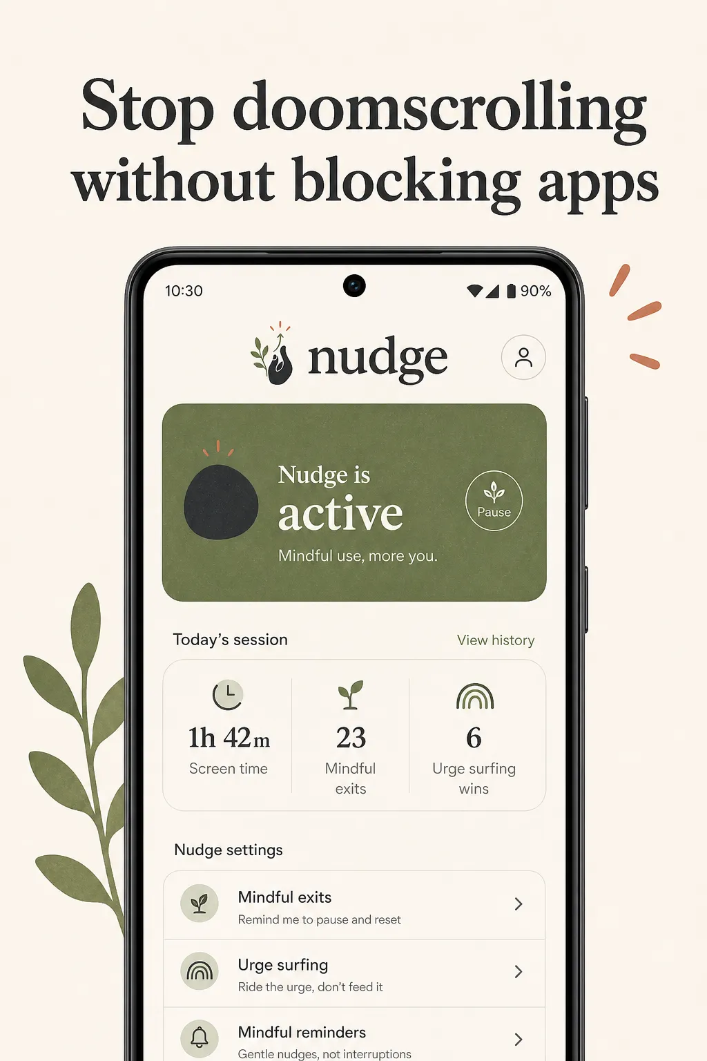 Nudge screenshot 1