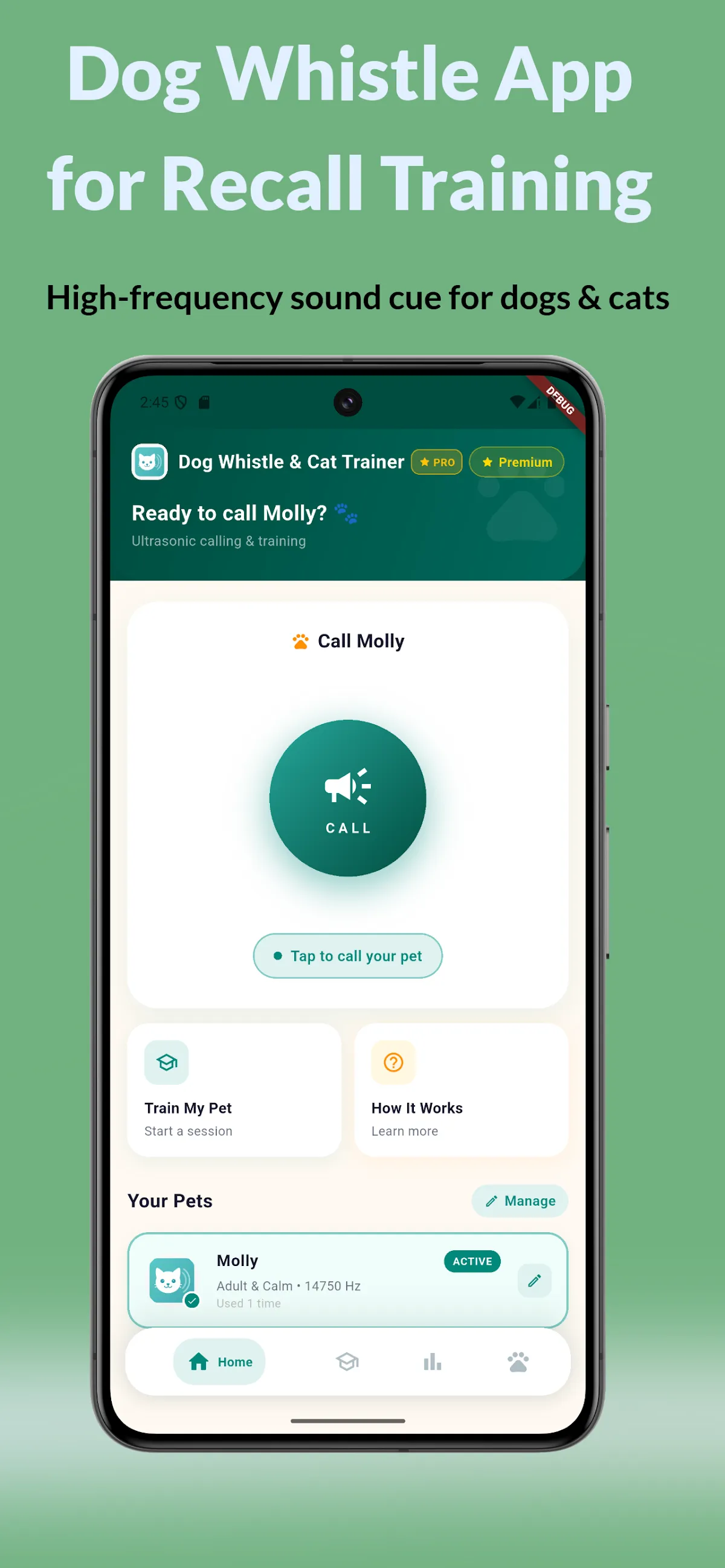 Dog Whistle & Cat Trainer screenshot 1
